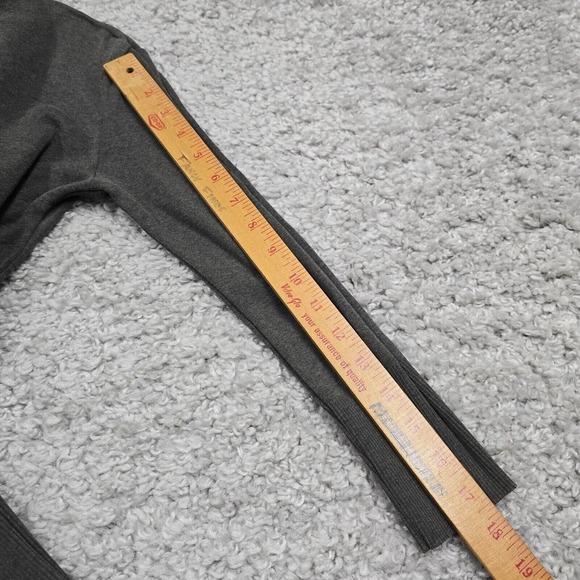 Ralph Lauren Black Label Womens Pullover Top Medium Grey Stretch Knit Minimalist - Picture 11 of 12